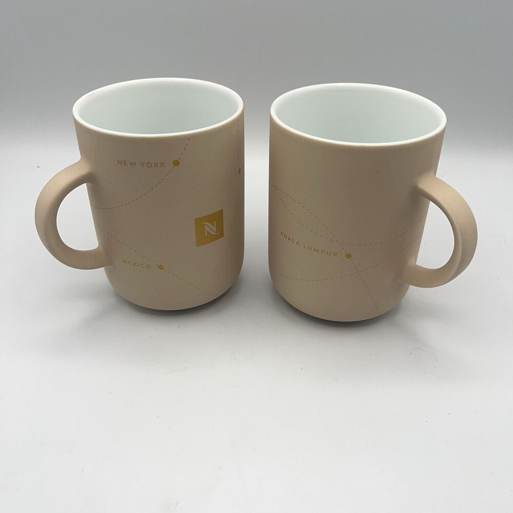 Nespresso Jean Imbert 2 Mugs From 2024 Advent Calendar, #38 Limited Edition